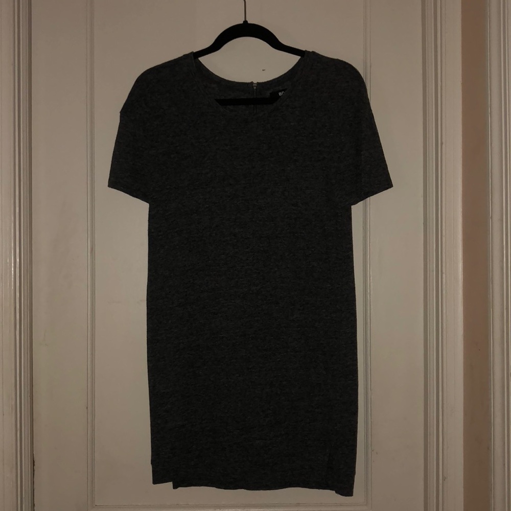 Gray BDG Urban Outfitters T-Shirt Dress
